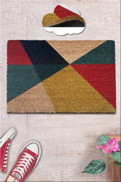 Conceptum Felpudo de Coco Multicolor 40 x 60 cm